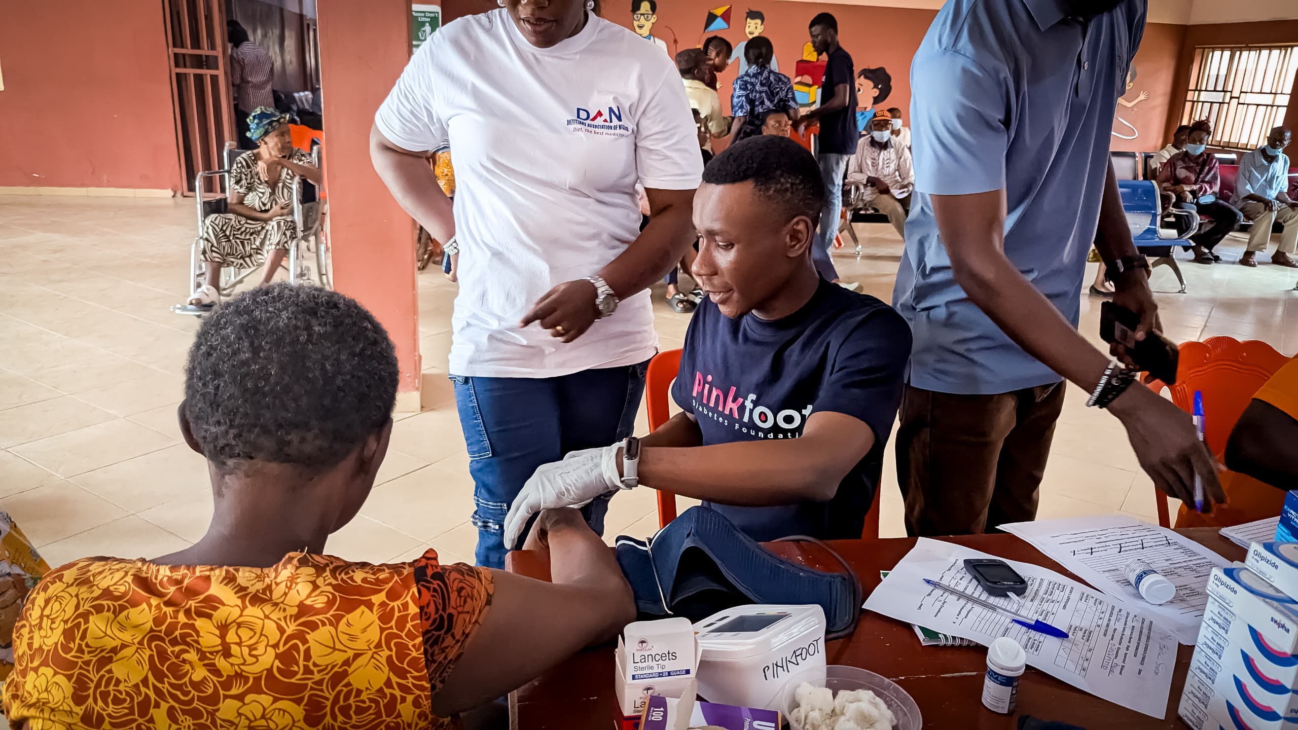 Pink Foot Diabetes Outreach - Eket 3