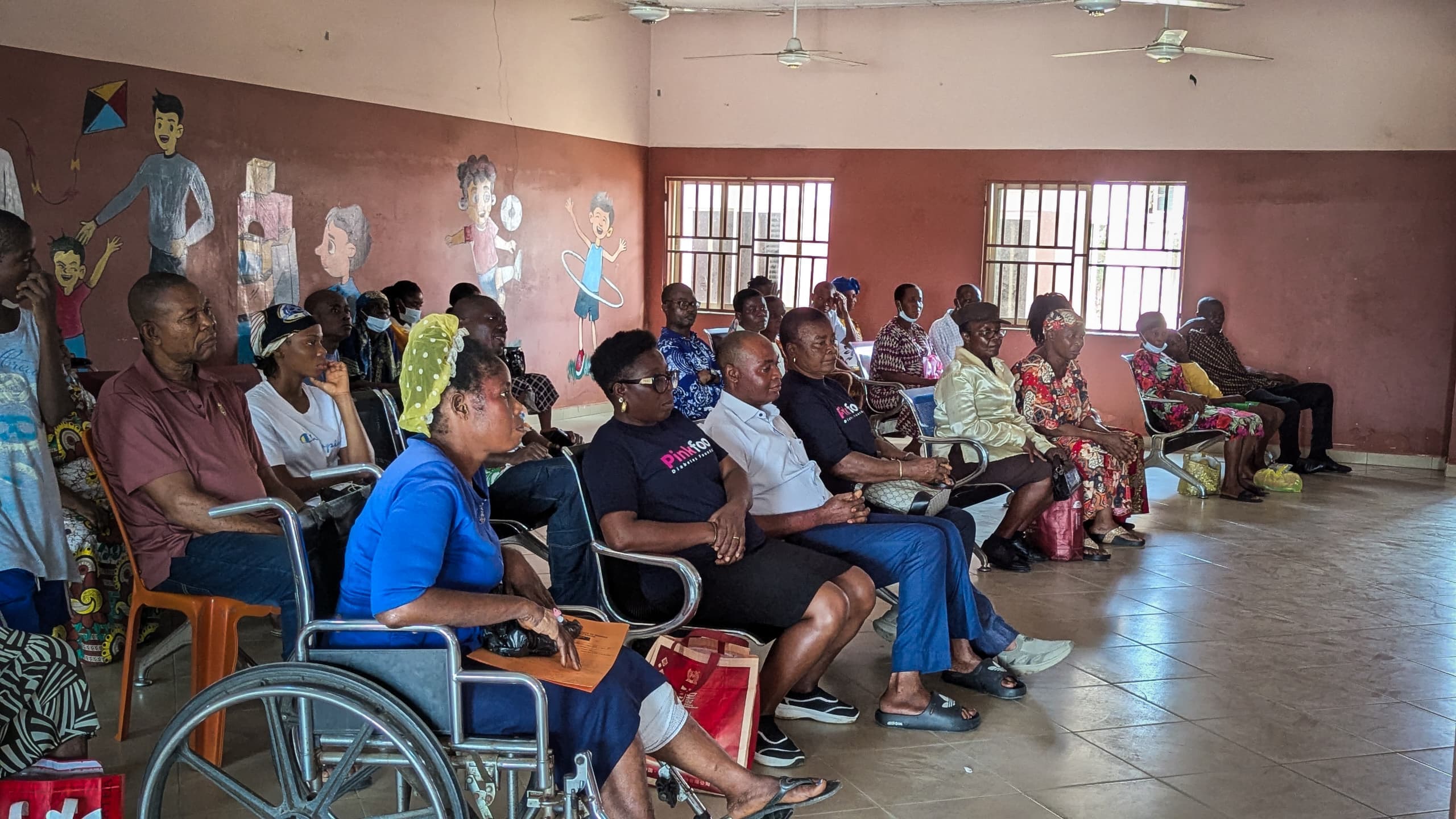 Pink Foot Diabetes Outreach - Eket